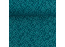 Baumwolle - Dotty petrol